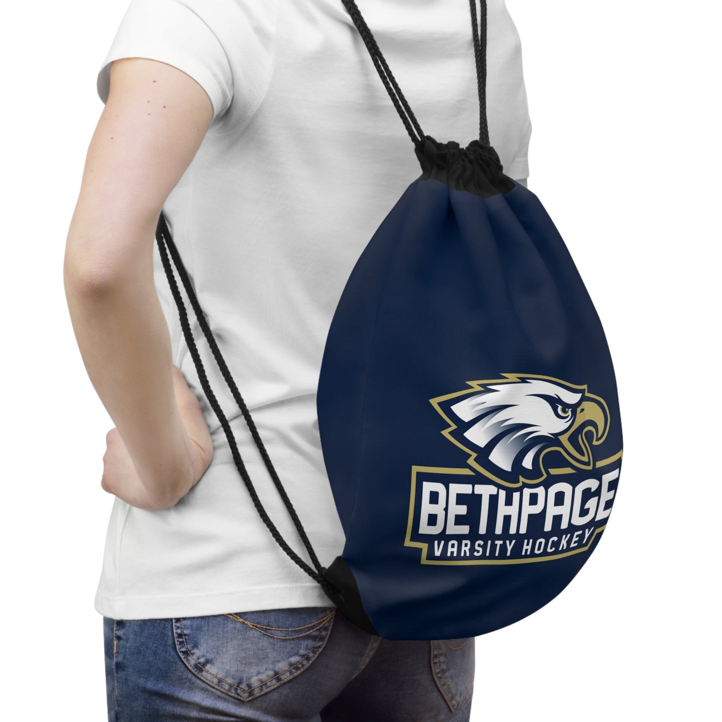 Bethpage Hockey Drawstring Bag