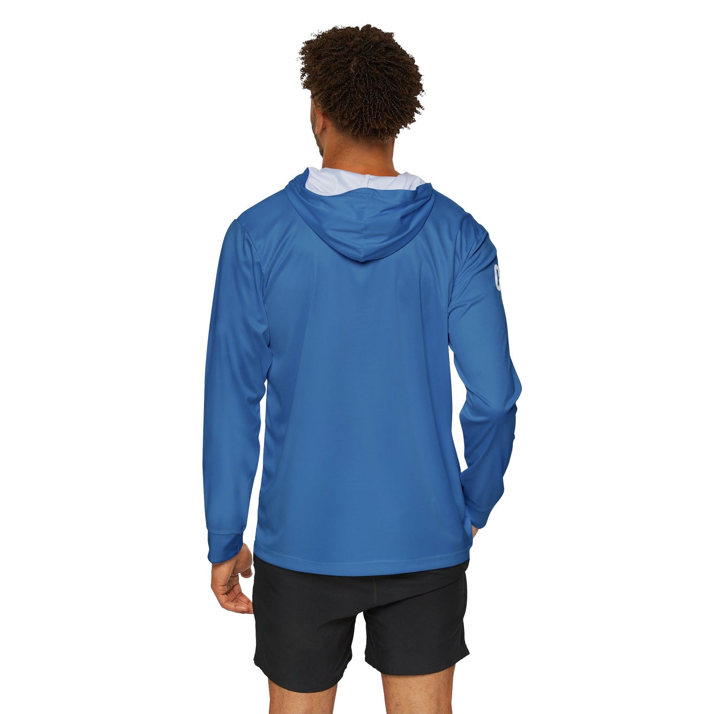 Flamingos Practice Hoodie - Blue