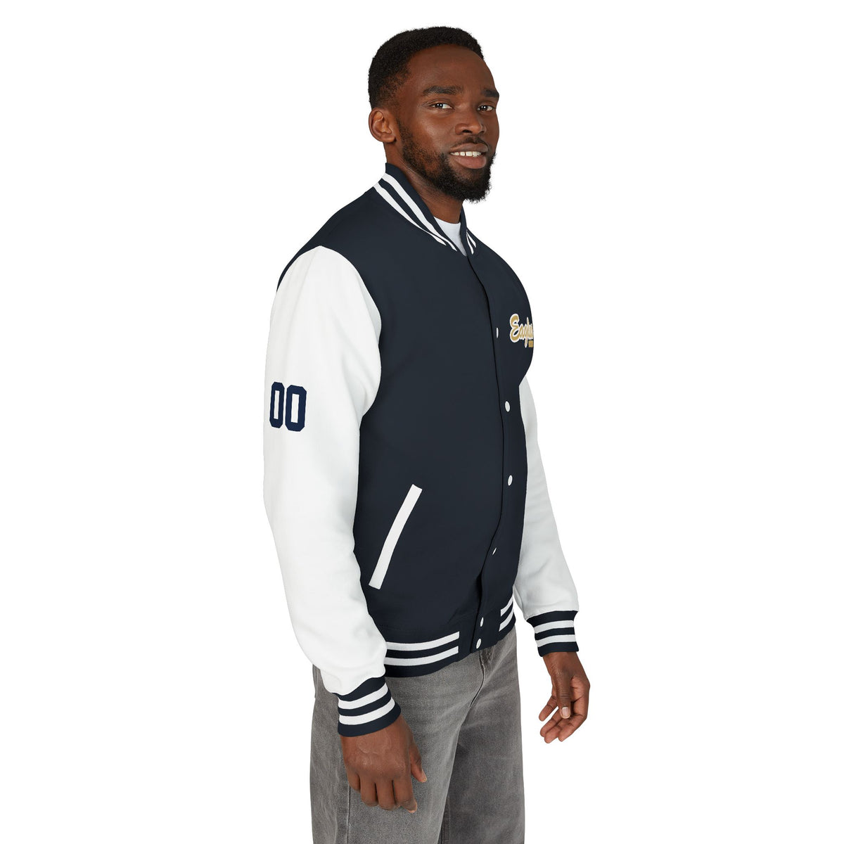 Bethpage Hockey Heavyweight Letterman Jacket (Custom)