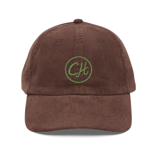 Vintage Corduroy Cap (Embroidery)