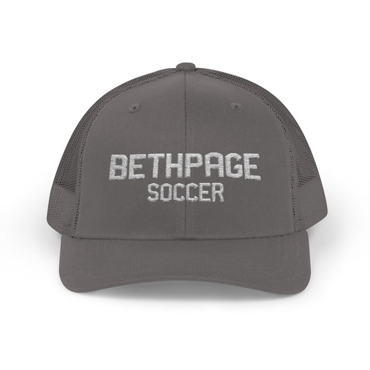 Bethpage Soccer Trucker Cap - Wordmark