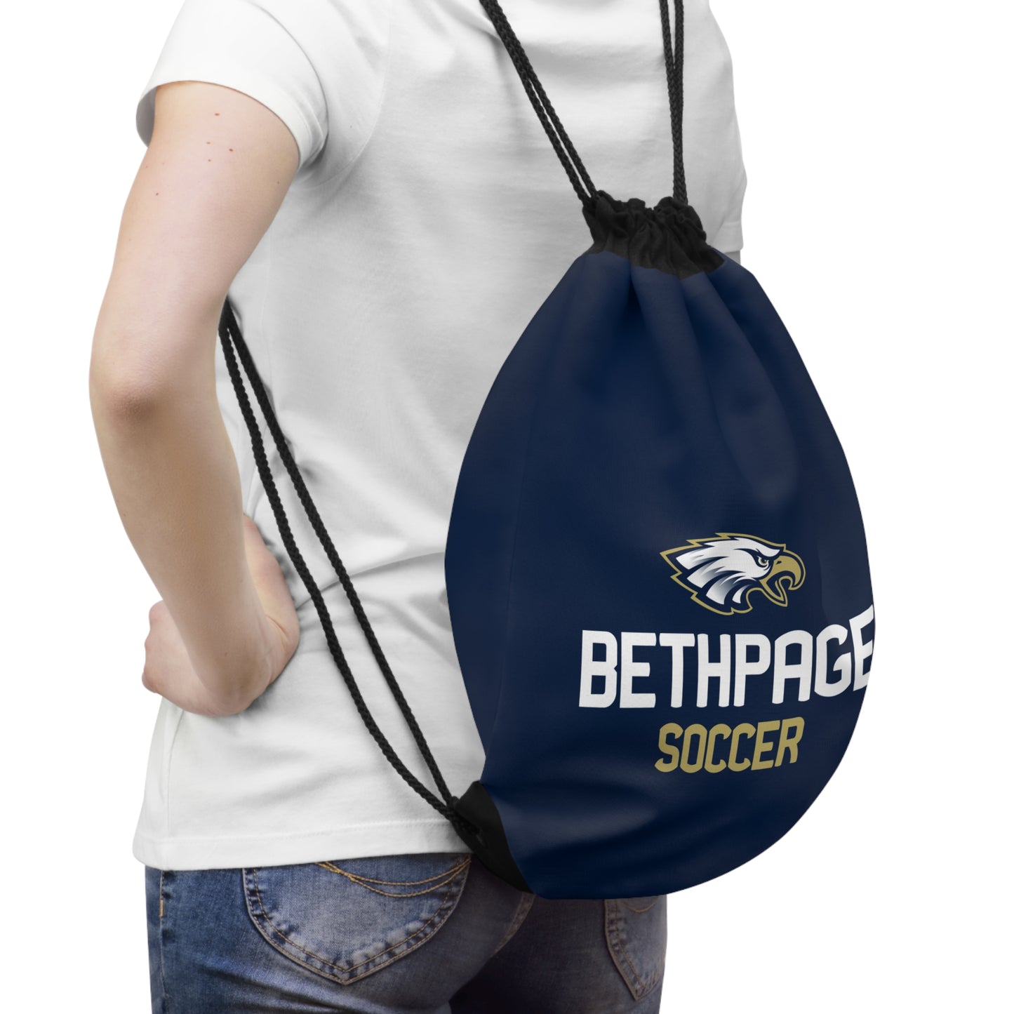 Bethpage Soccer Drawstring Bag