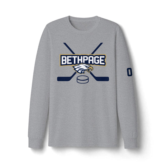 Bethpage Hockey Dri-Fit Long Sleeve T-Shirt - Puck (Custom)