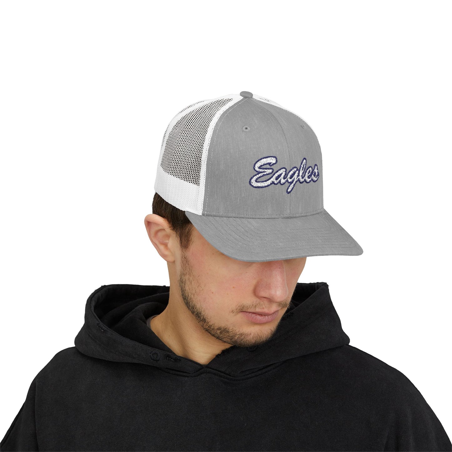 Bethpage Script Snapback Trucker Cap
