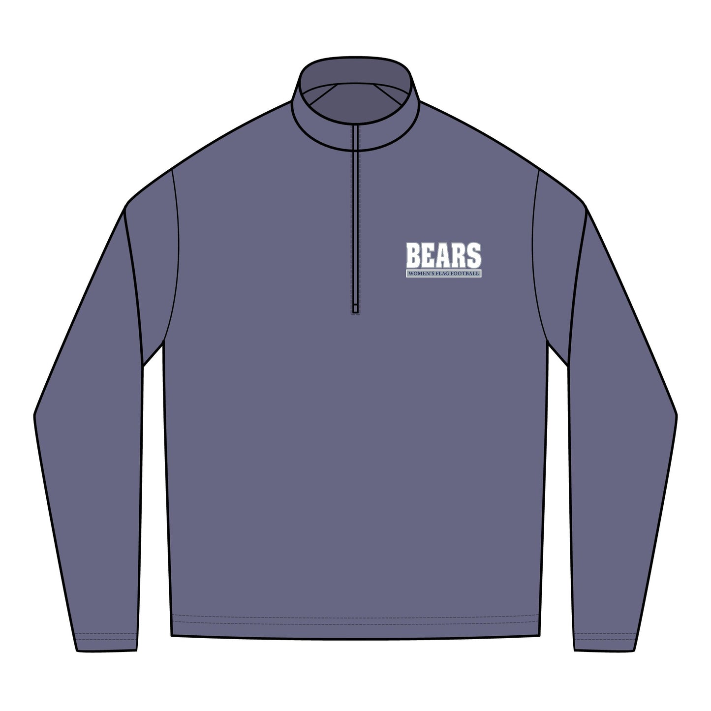 SJBK Tri-Blend Wicking Quarter-Zip Pullover