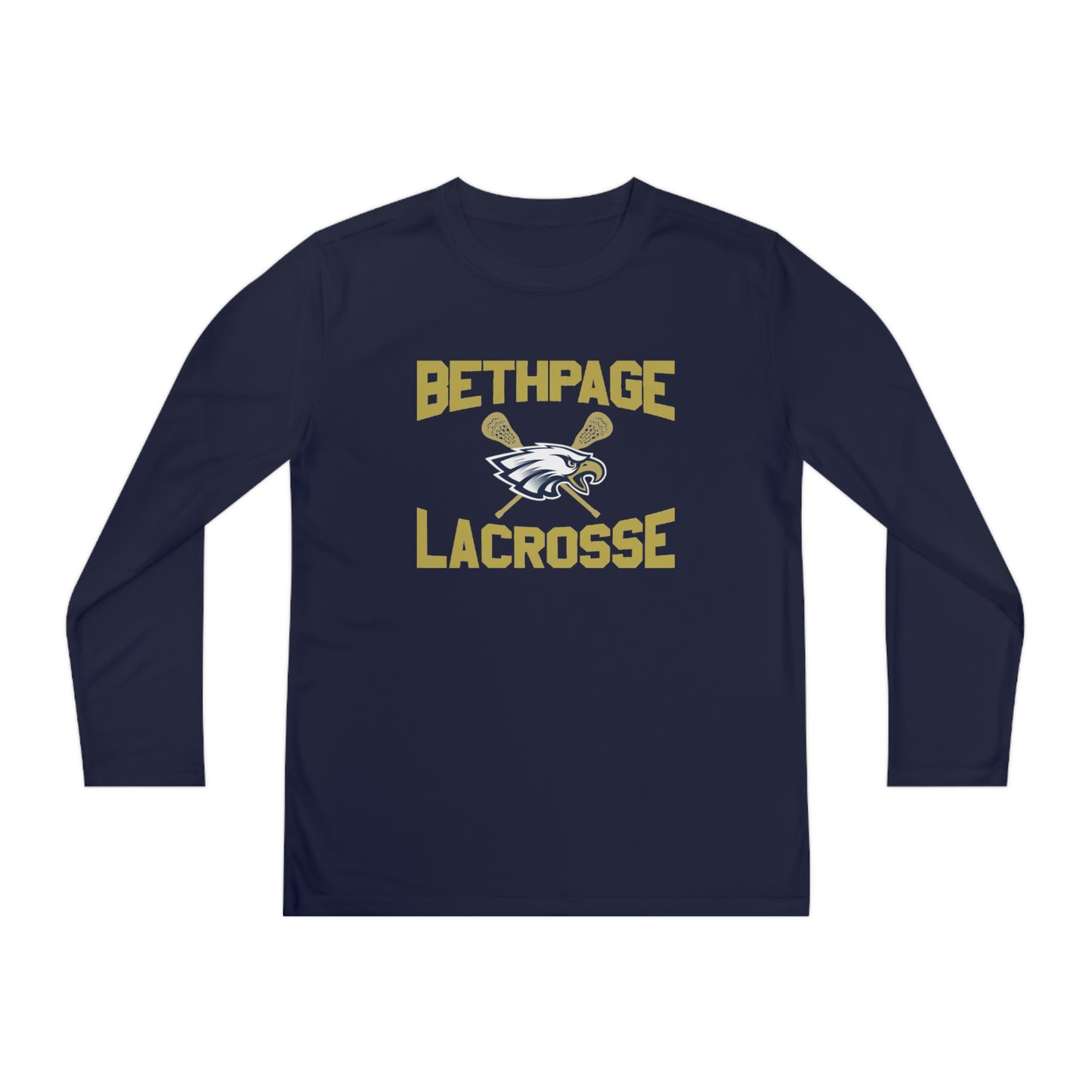 Bethpage Lacrosse Youth Long Sleeve Dri-Fit Tee