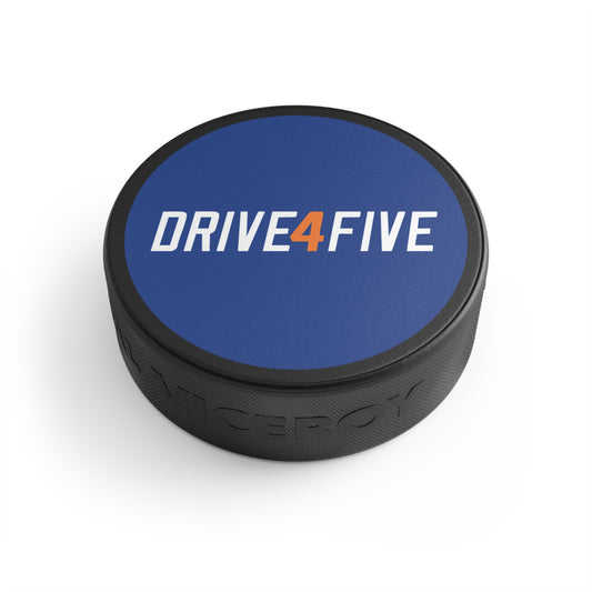 Drive4Five Logo Hockey Puck