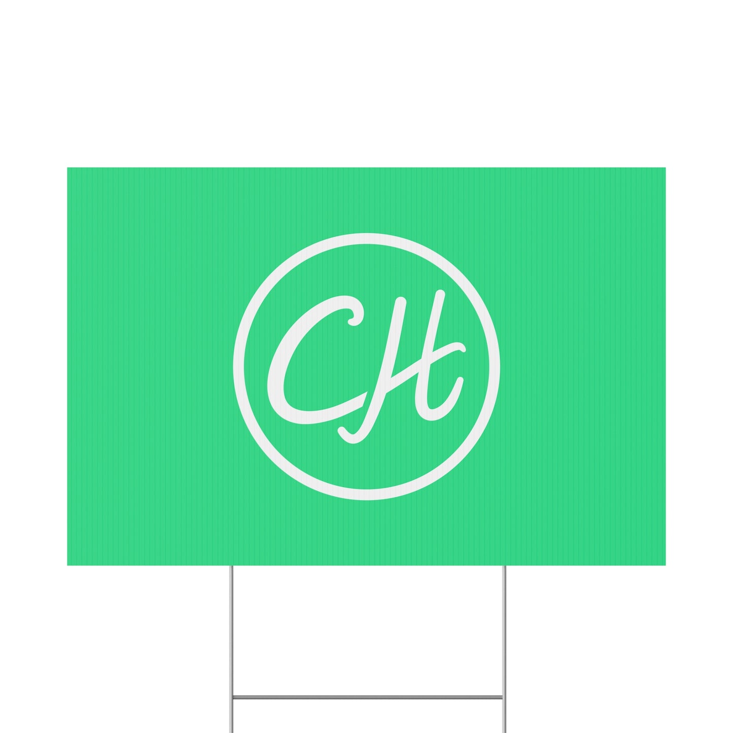 Plastic Yard Sign (18"x12", 24"x18", 36"x24")