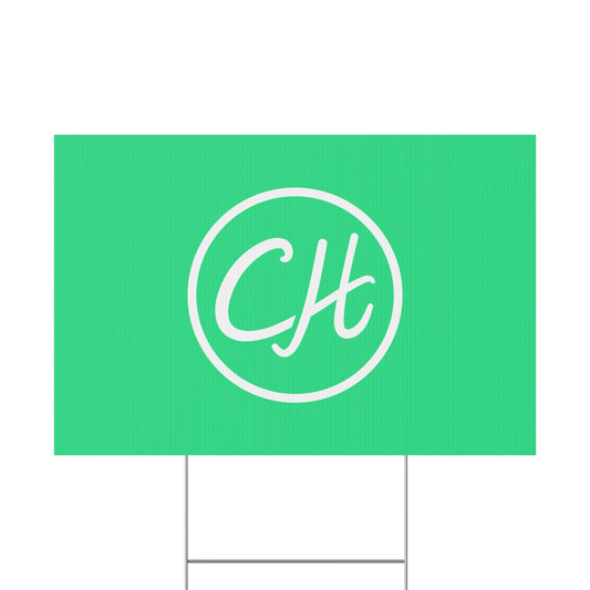 Plastic Yard Sign (18"x12", 24"x18", 36"x24")