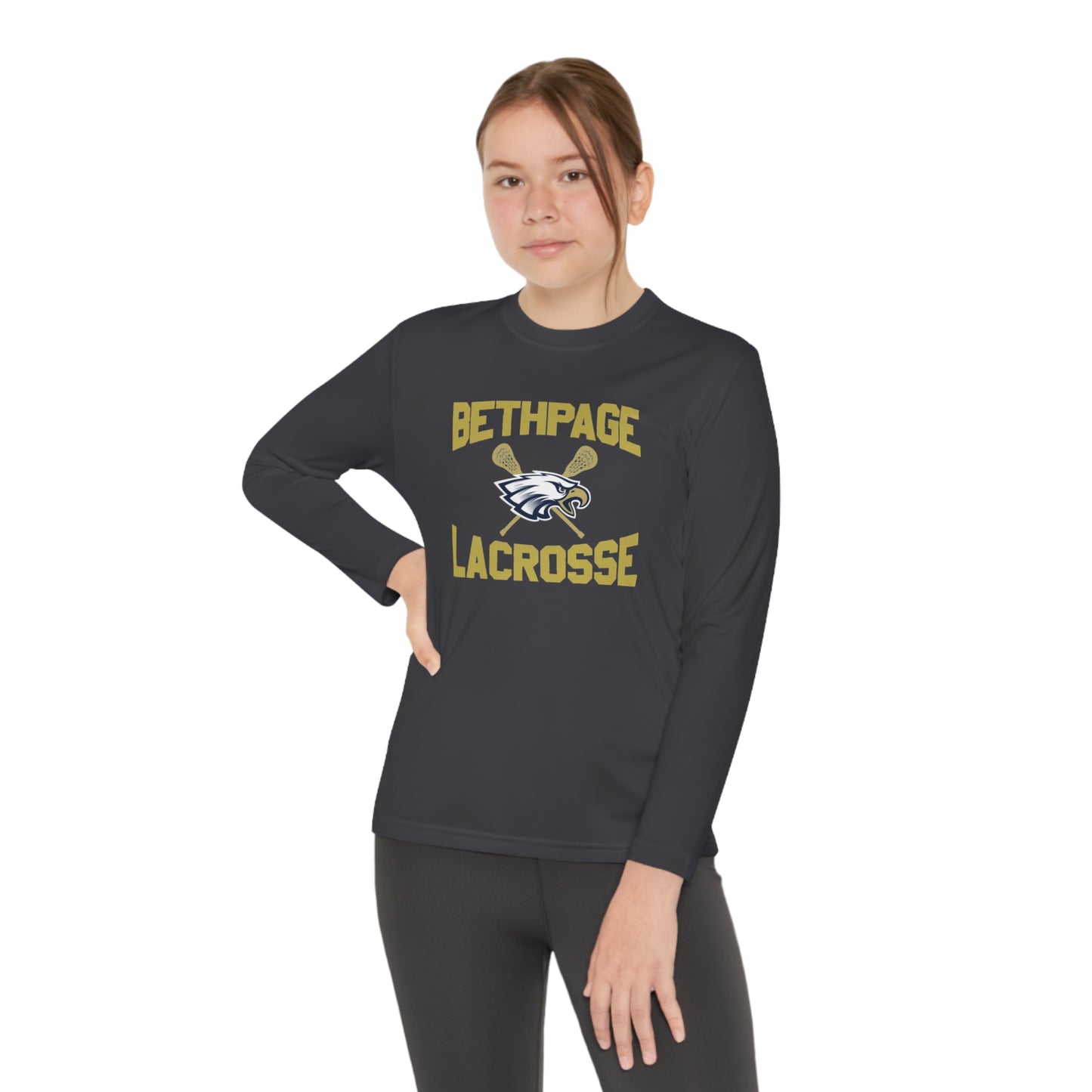 Bethpage Lacrosse Youth Long Sleeve Dri-Fit Tee
