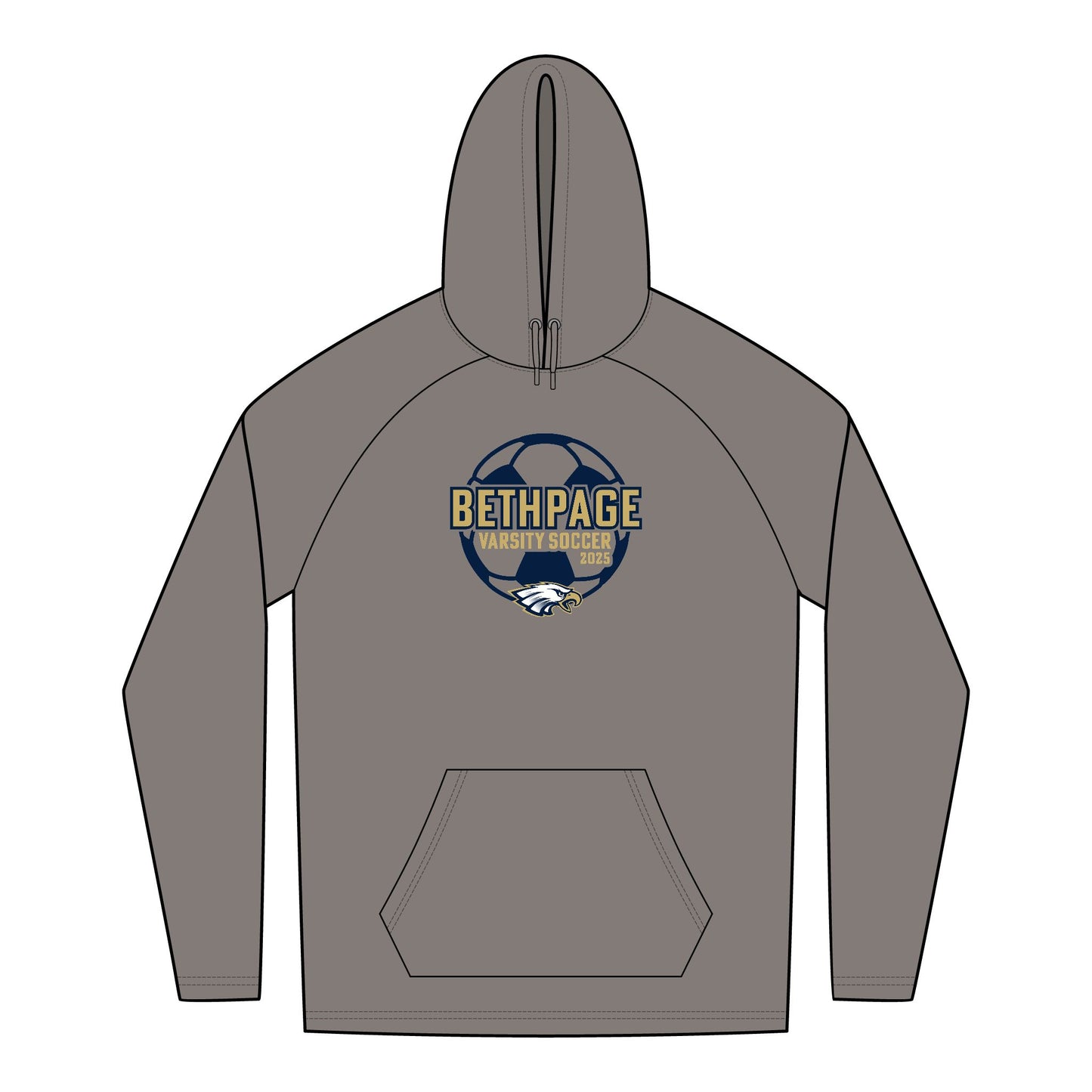 New Era Unisex Tri-Blend Hoodie