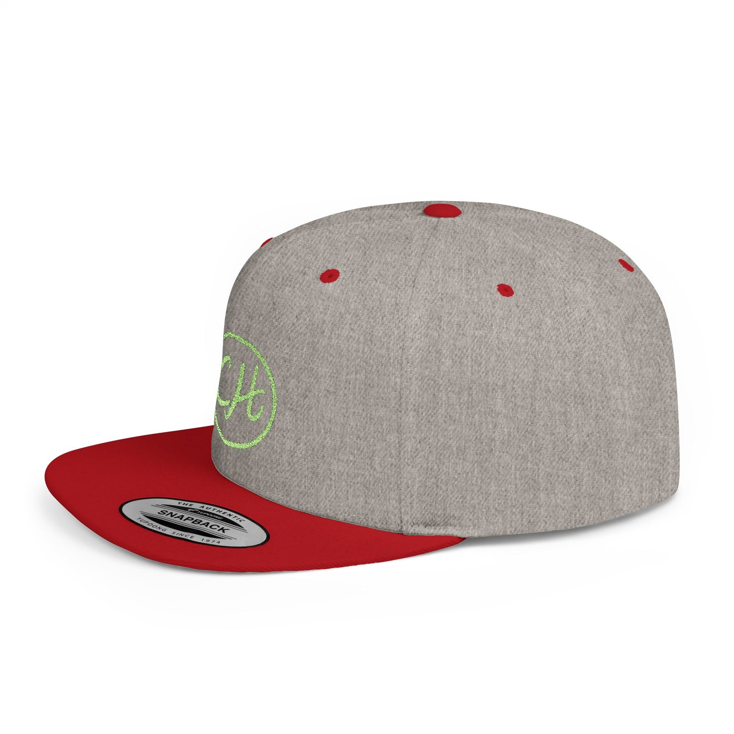 Flat Brim Snapback (Embroidery)