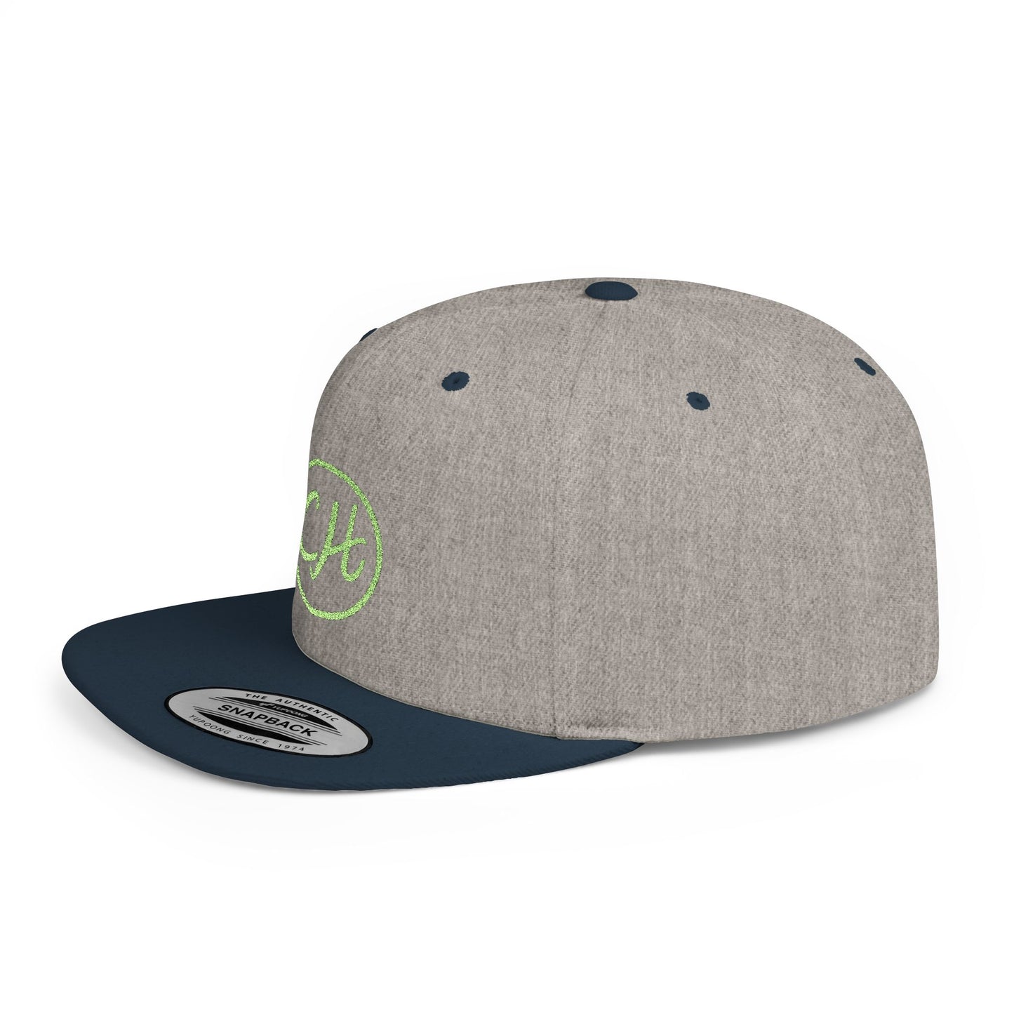 Flat Brim Snapback (Embroidery)
