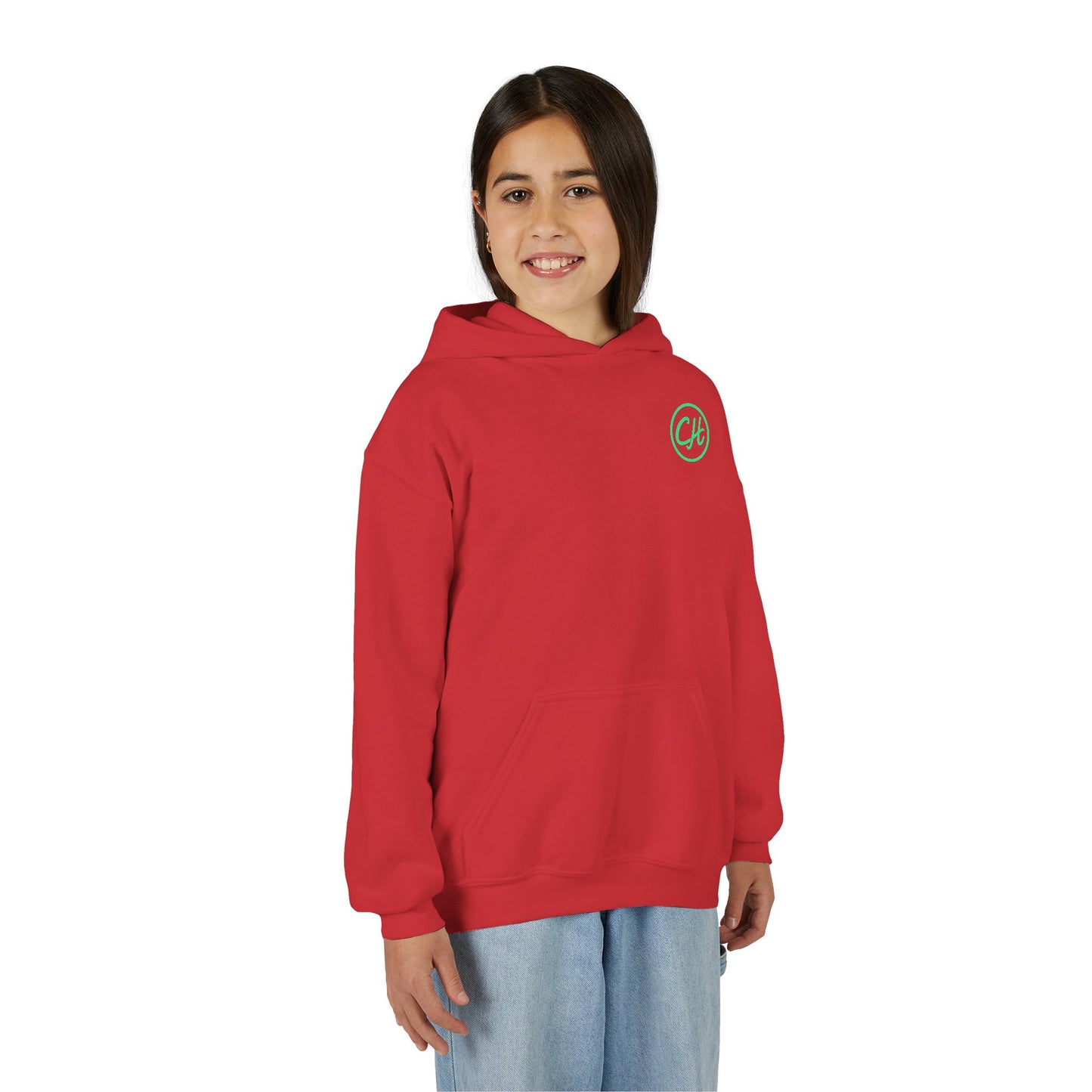 Gildan Youth Heavy Blend Hooded Sweatshirt