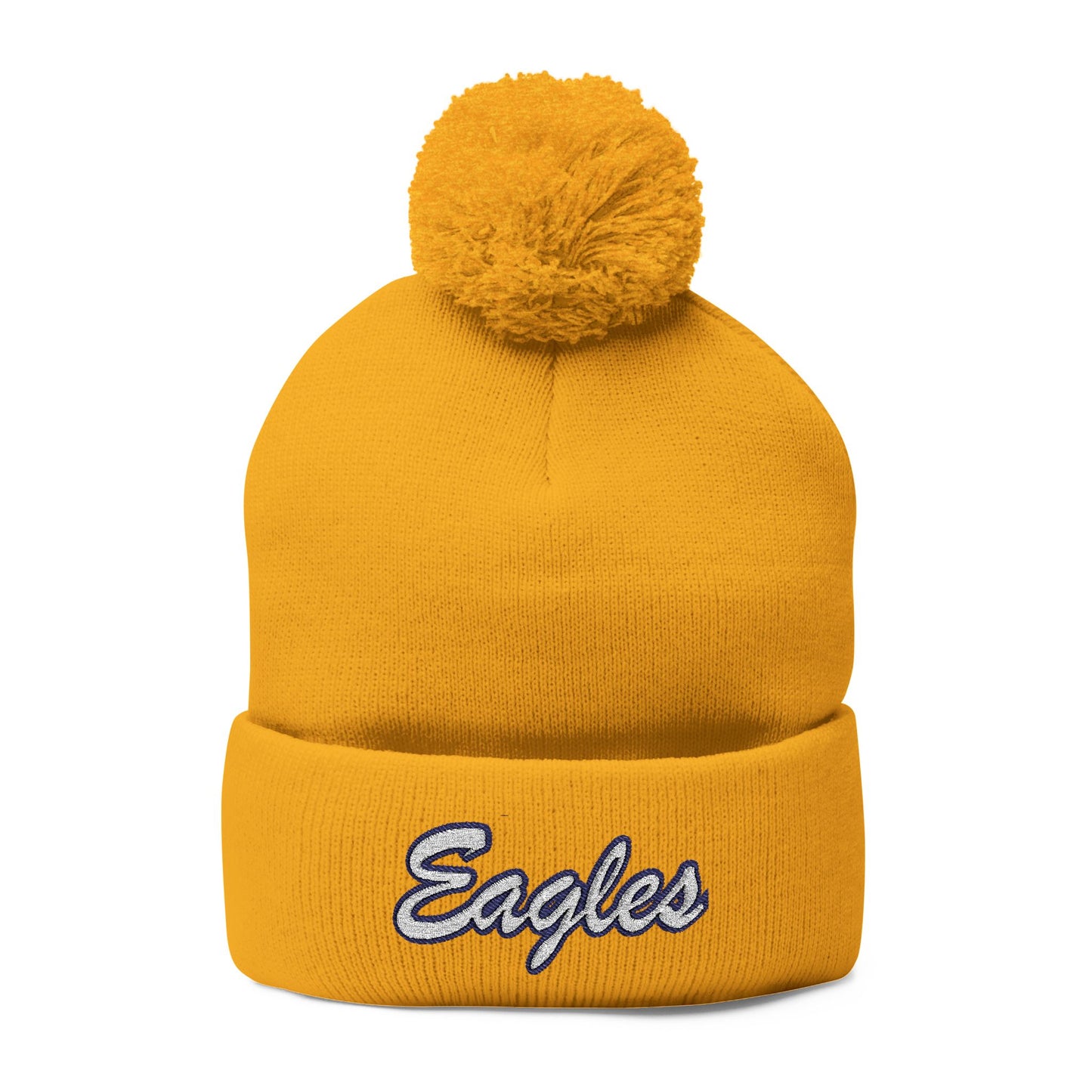 Bethpage Embroidered Pom-Pom Knit Cap