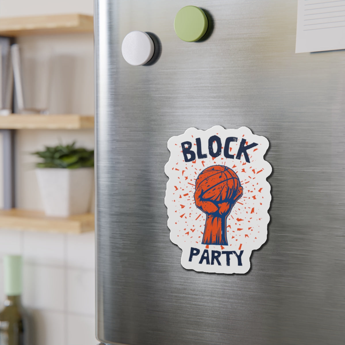 TrueKnicksFan "Block Party" Magnets