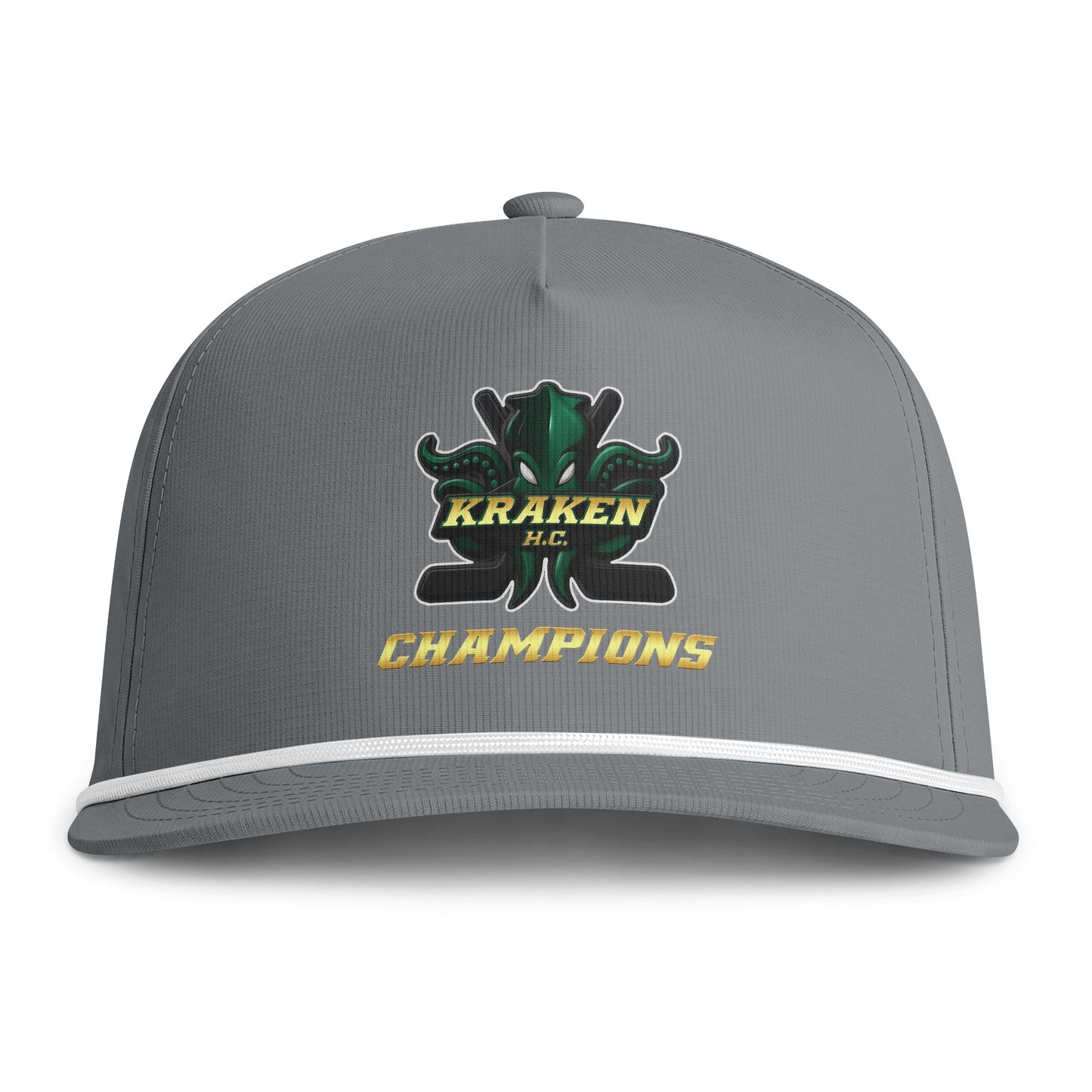 Kraken HC Champions Rope Cap – Sunwashed Snapback Hat