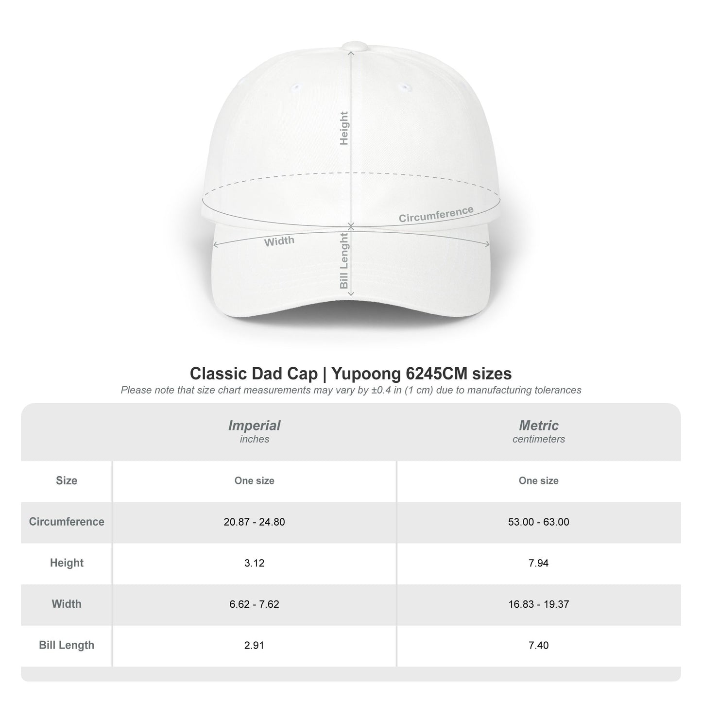 Lake Show Golf Tournament Classic Dad Cap