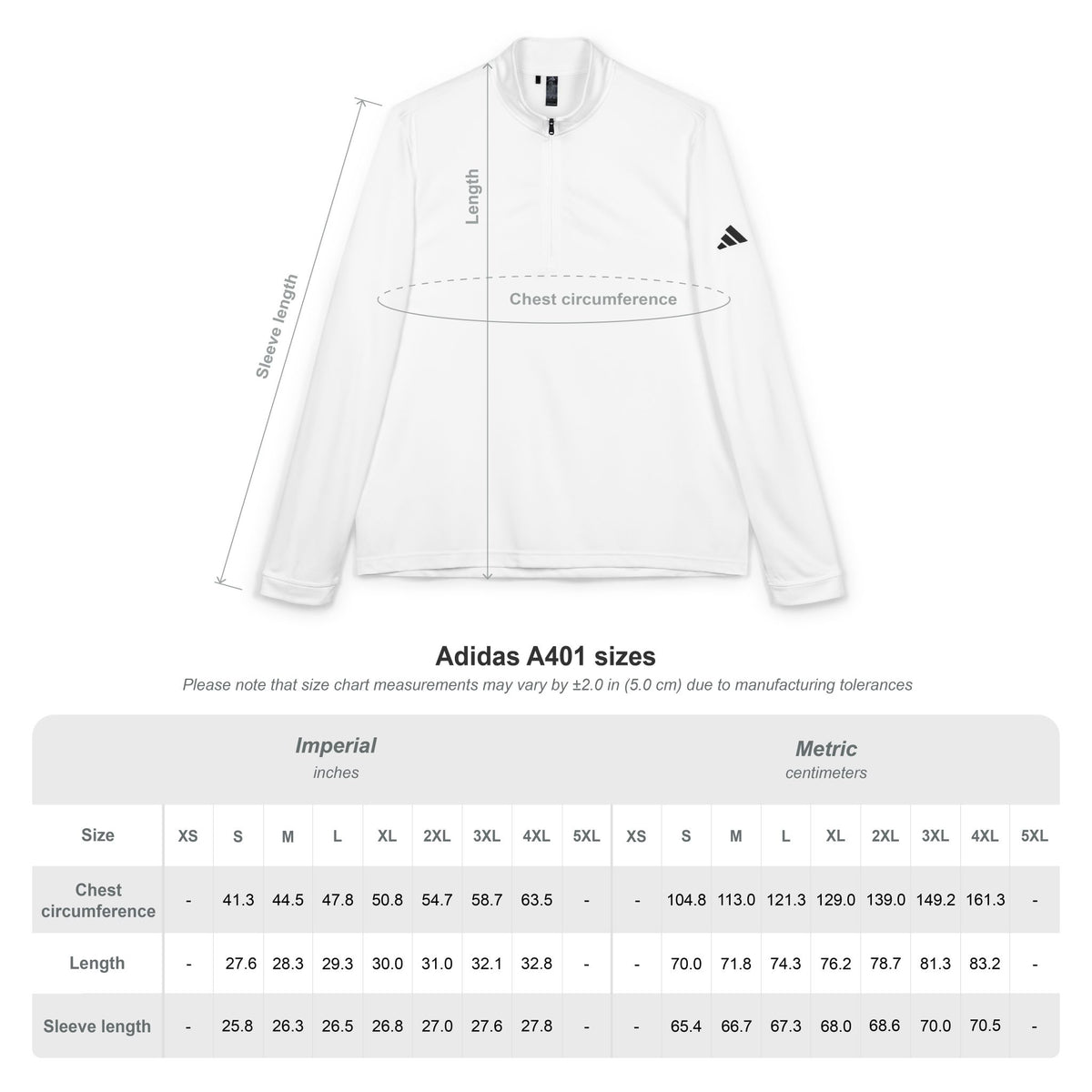 Bethpage Hockey adidas® Quarter-Zip Pullover