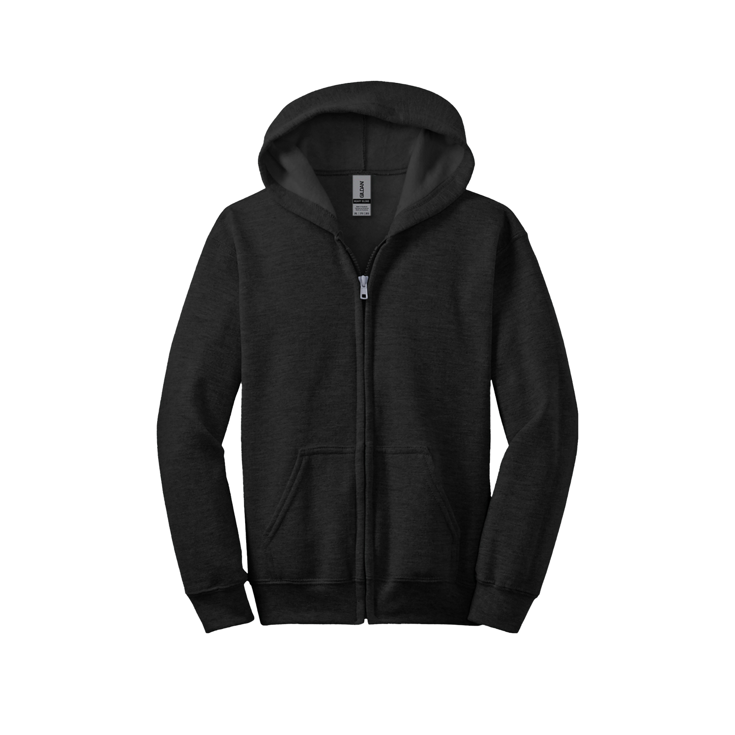 Youth Gildan 18600B Heavy Blend Zipped Hoodie