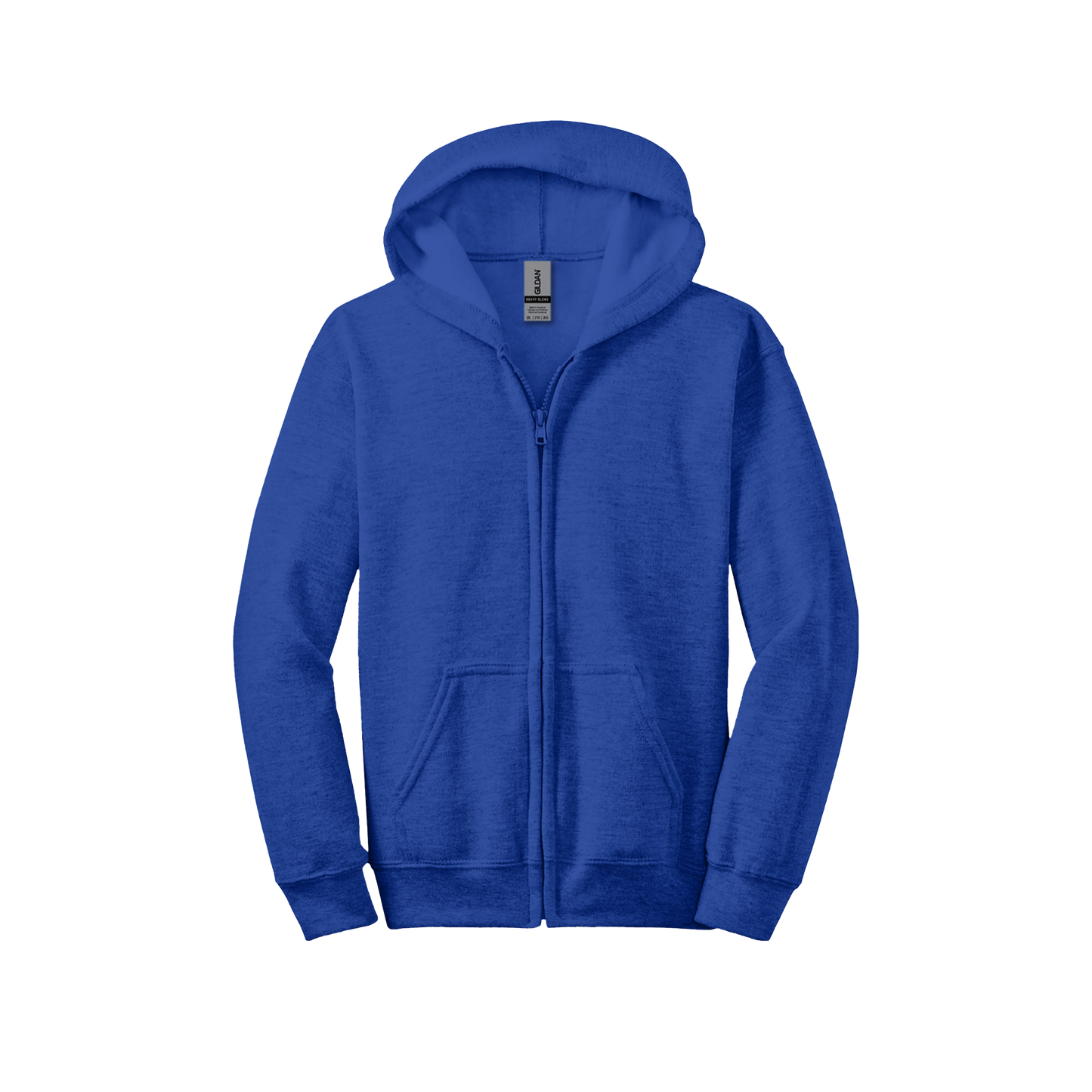 Youth Gildan 18600B Heavy Blend Zipped Hoodie