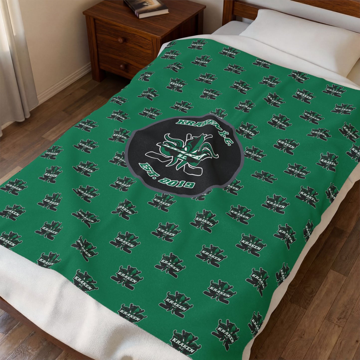 Kraken HC Plush Blanket