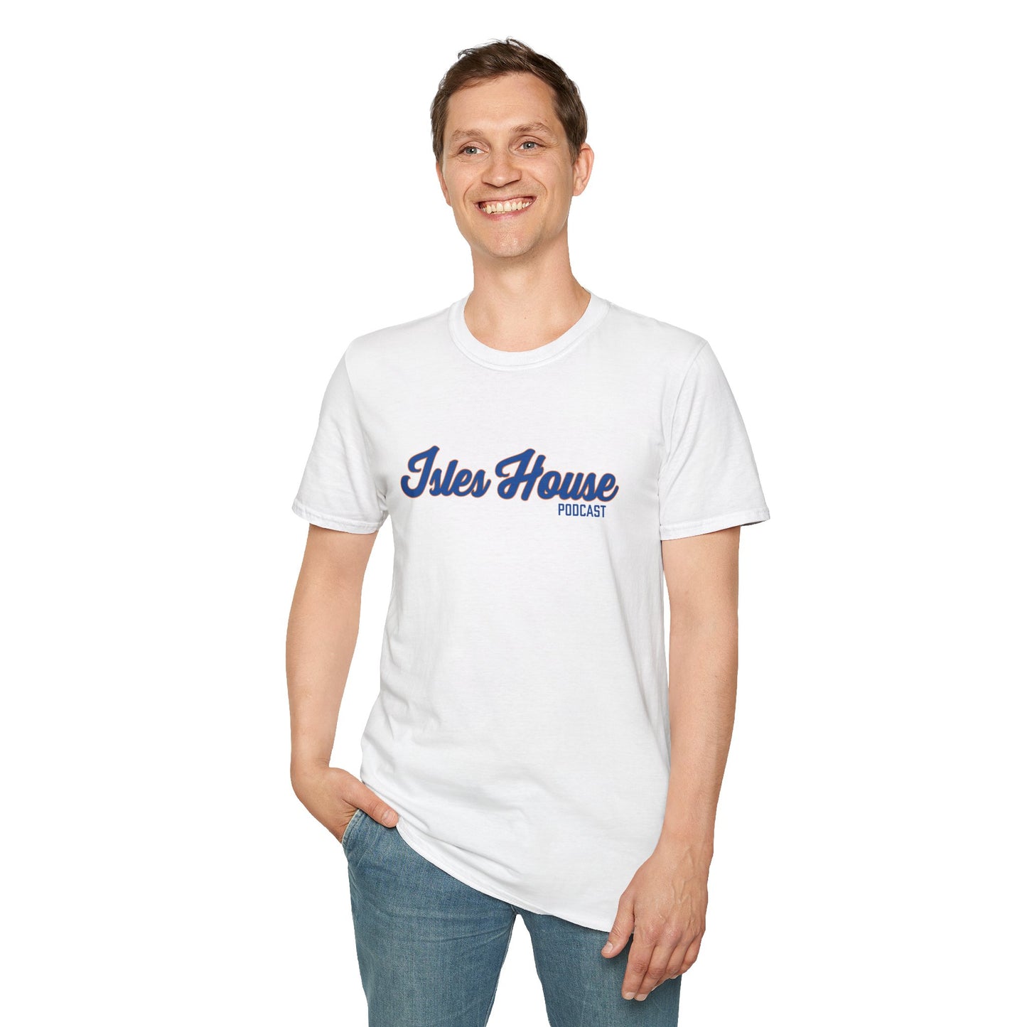 Large Script Logo Tee Shirt