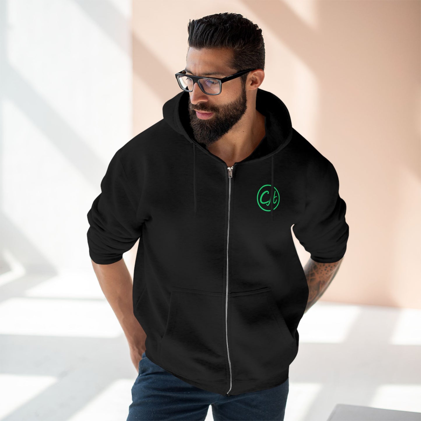Lane Seven Unisex Zip Hoodie