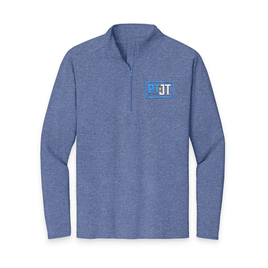 PT With JT Logo Sport-Wick® Stretch Quarter-Zip Pullover