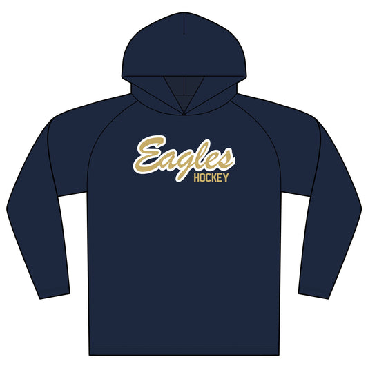Bethpage Hockey Performance Hoodie - Script (Custom)