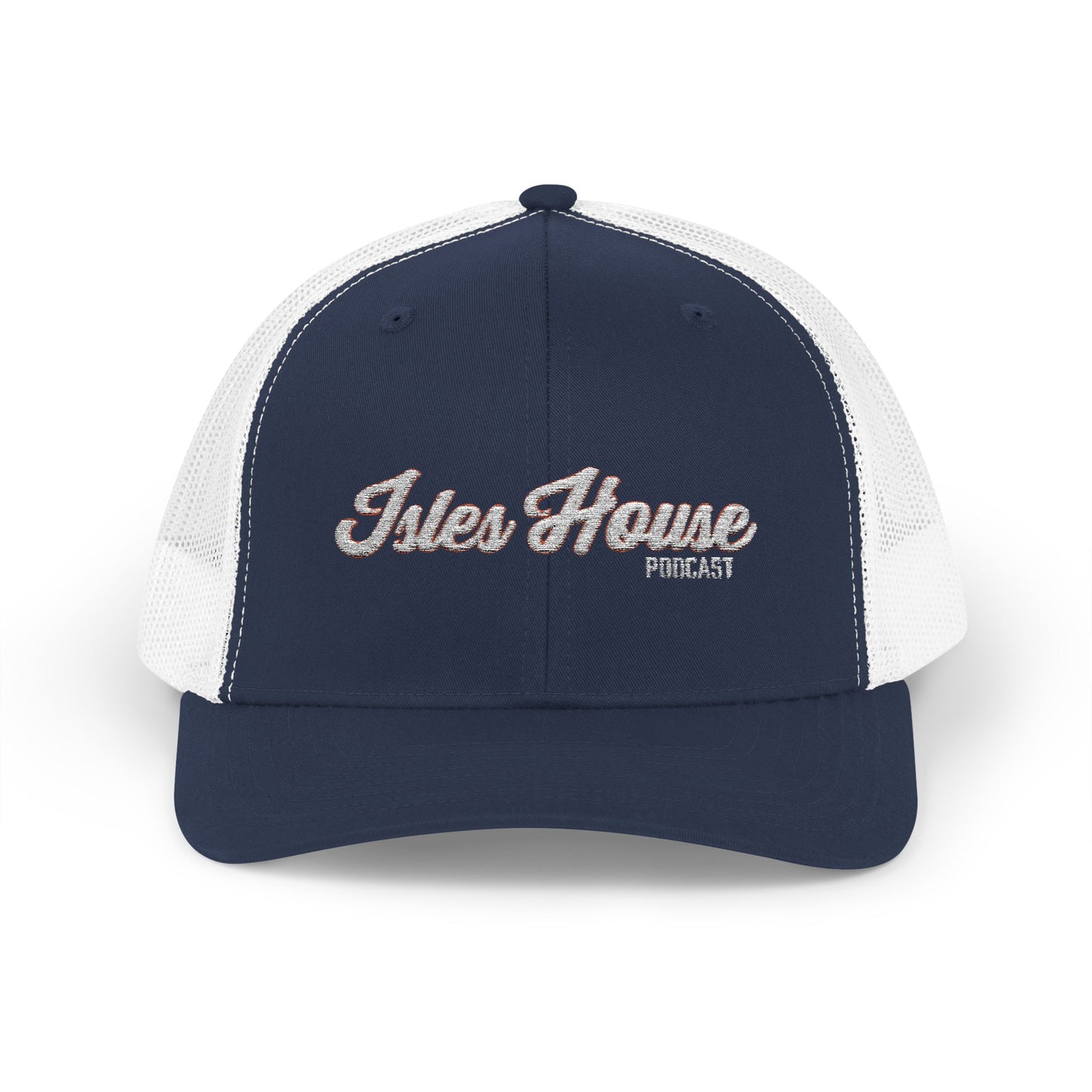 Script Logo Snapback Trucker Cap