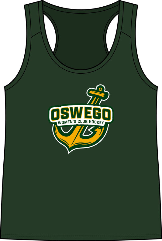 Oswego Women's Club Hockey Tank Top - Full Anchor