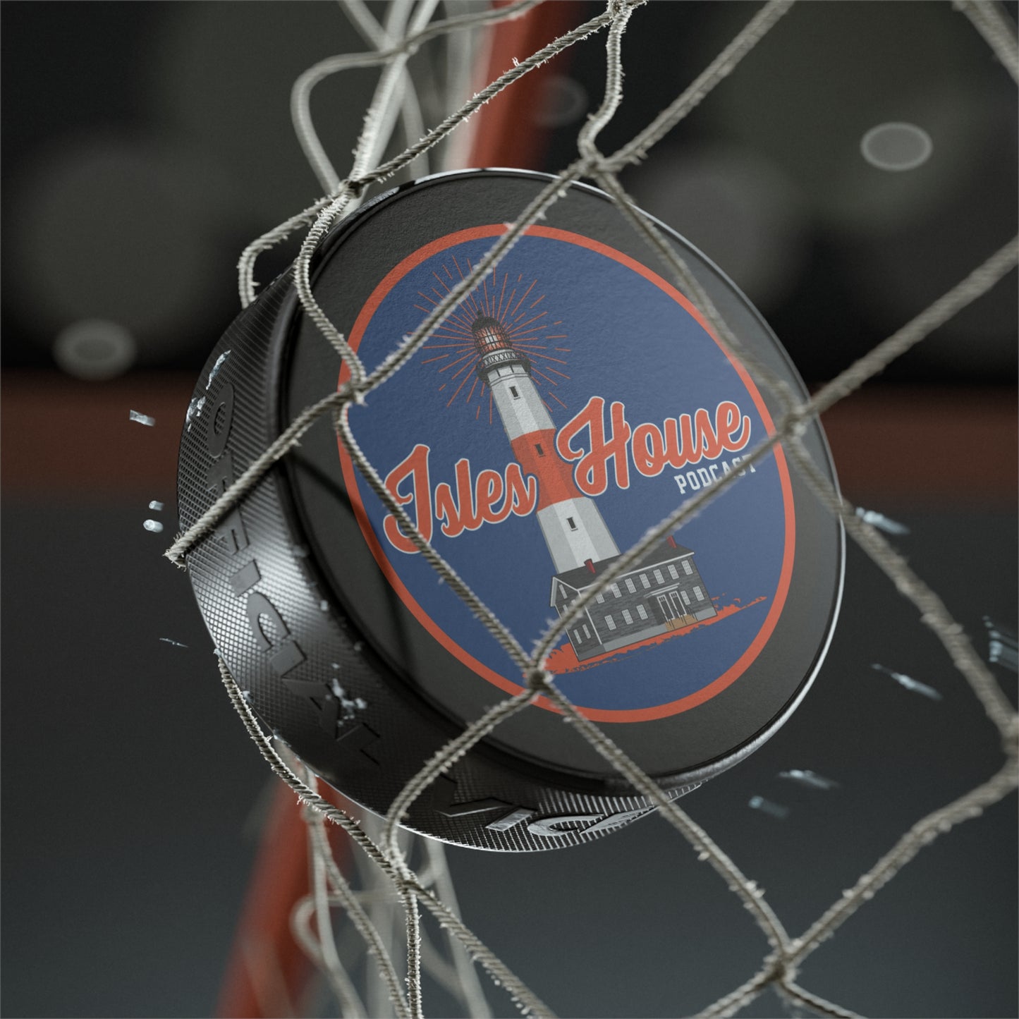 Logo Hockey Puck