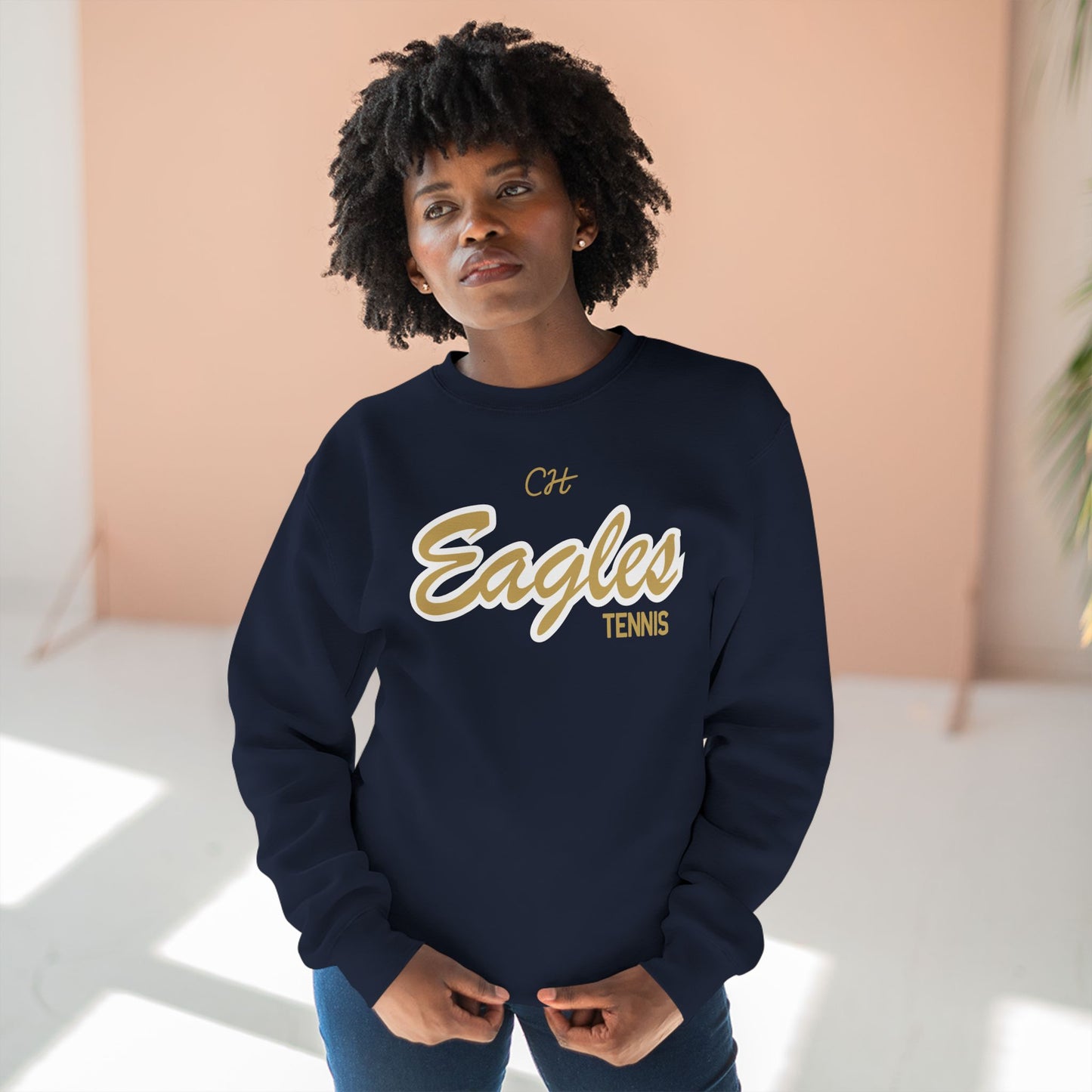 Bethpage Tennis Crewneck Sweatshirt - Script