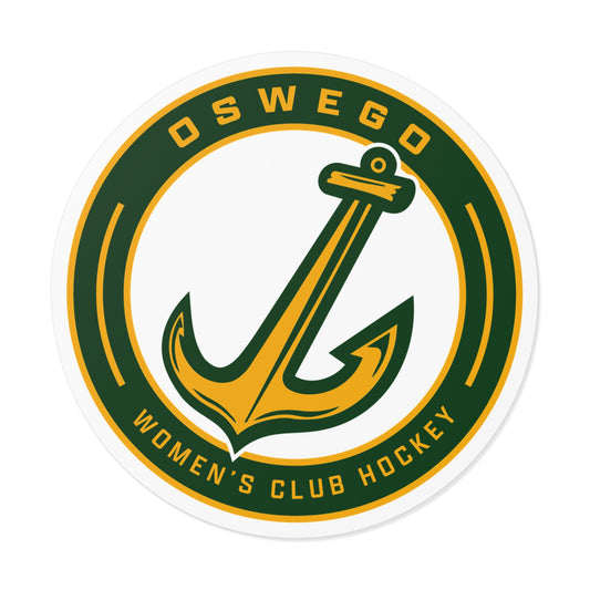 Oswego Women's Club Hockey Vinyl Stickers