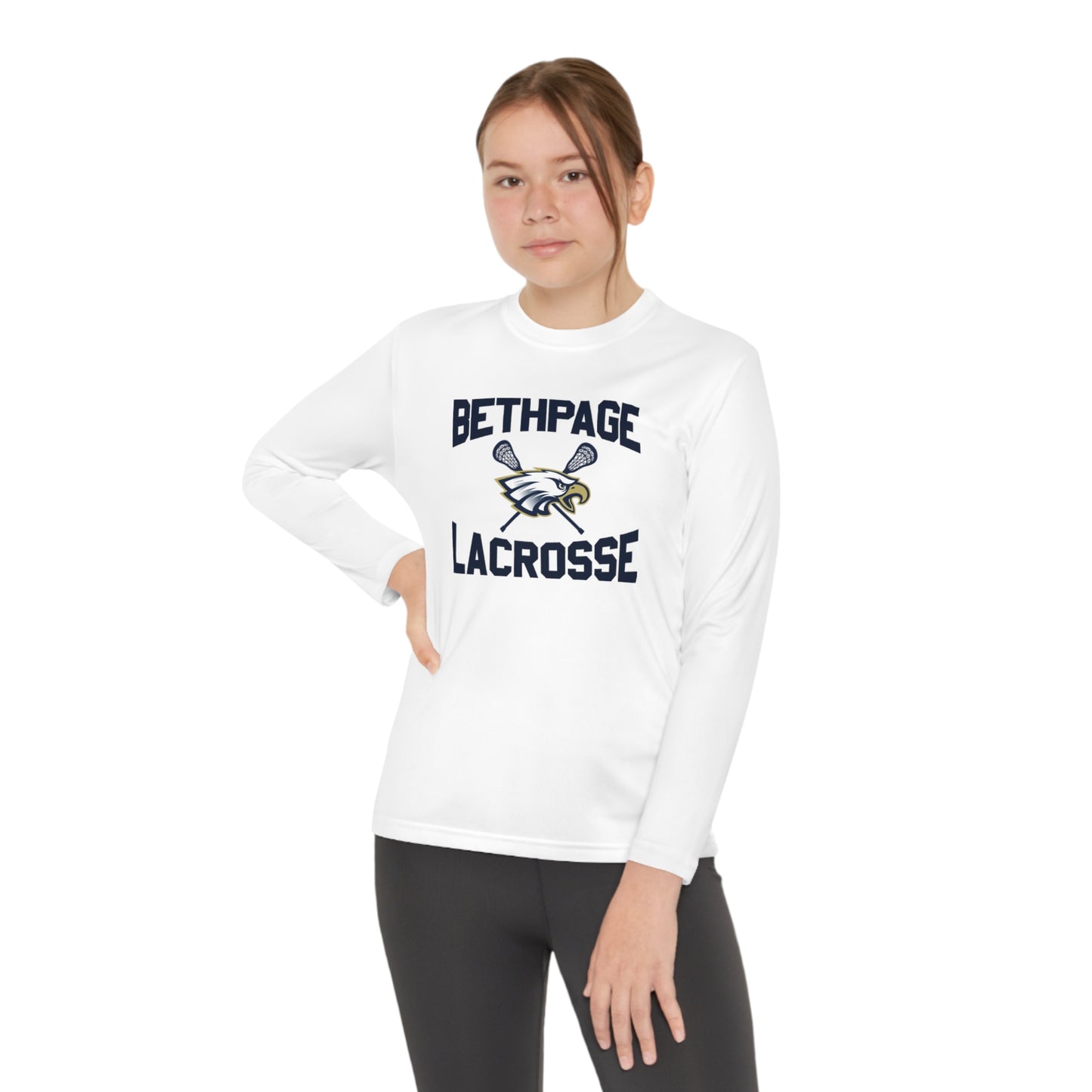 Bethpage Lacrosse Youth Long Sleeve Dri-Fit Tee