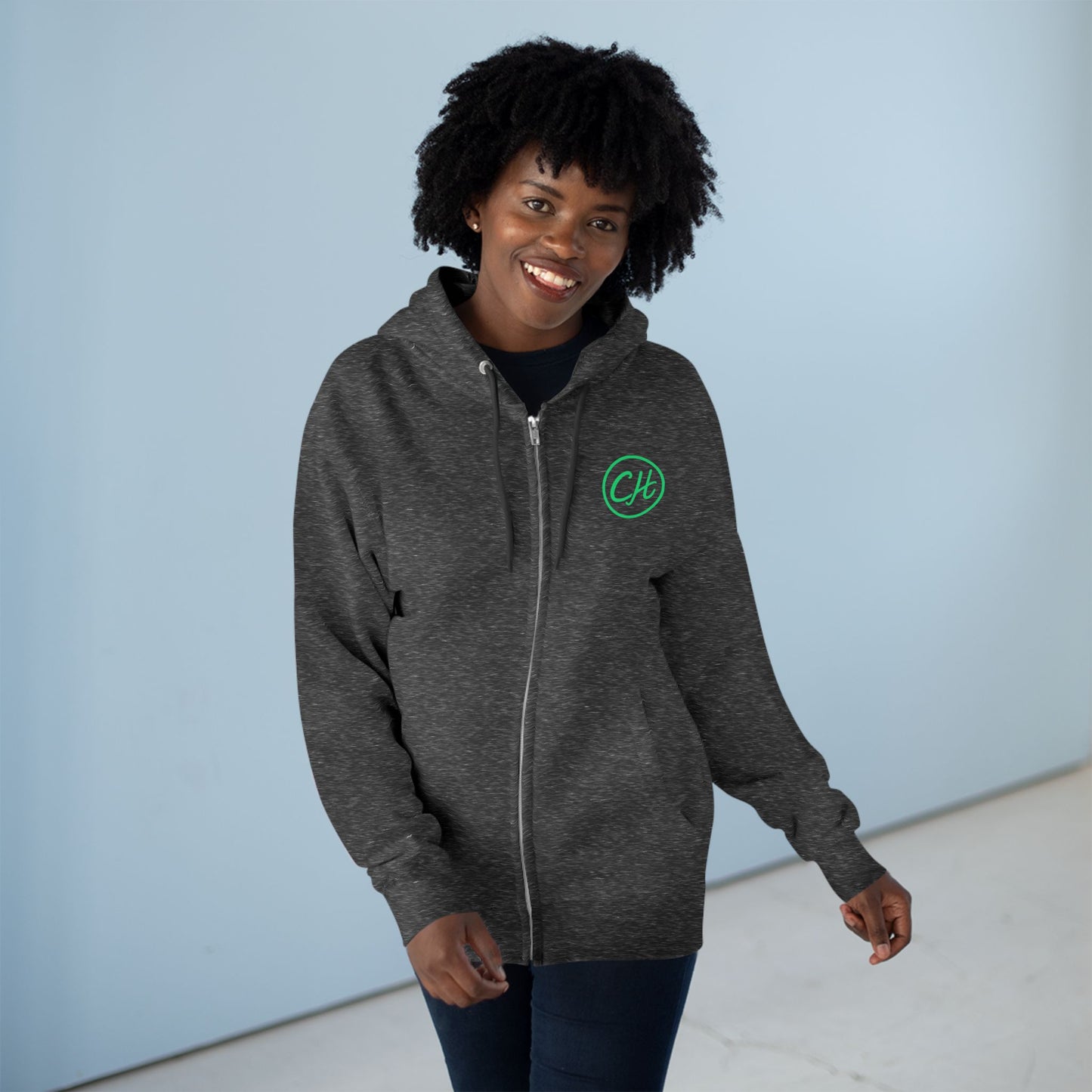 Lane Seven Unisex Zip Hoodie