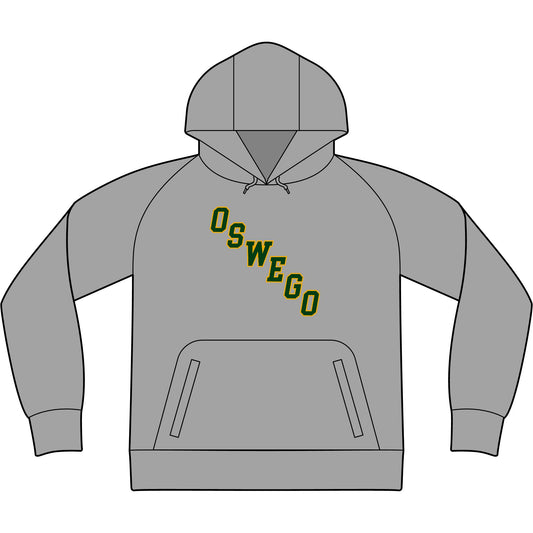 Oswego Women's Club Hockey Tech Fleece Hooded Sweatshirt - Diagonal
