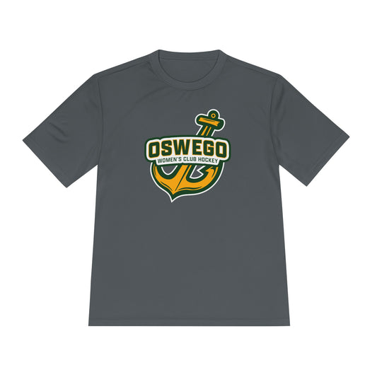Oswego Women's Club Hockey Drifit Tee - Full Anchor