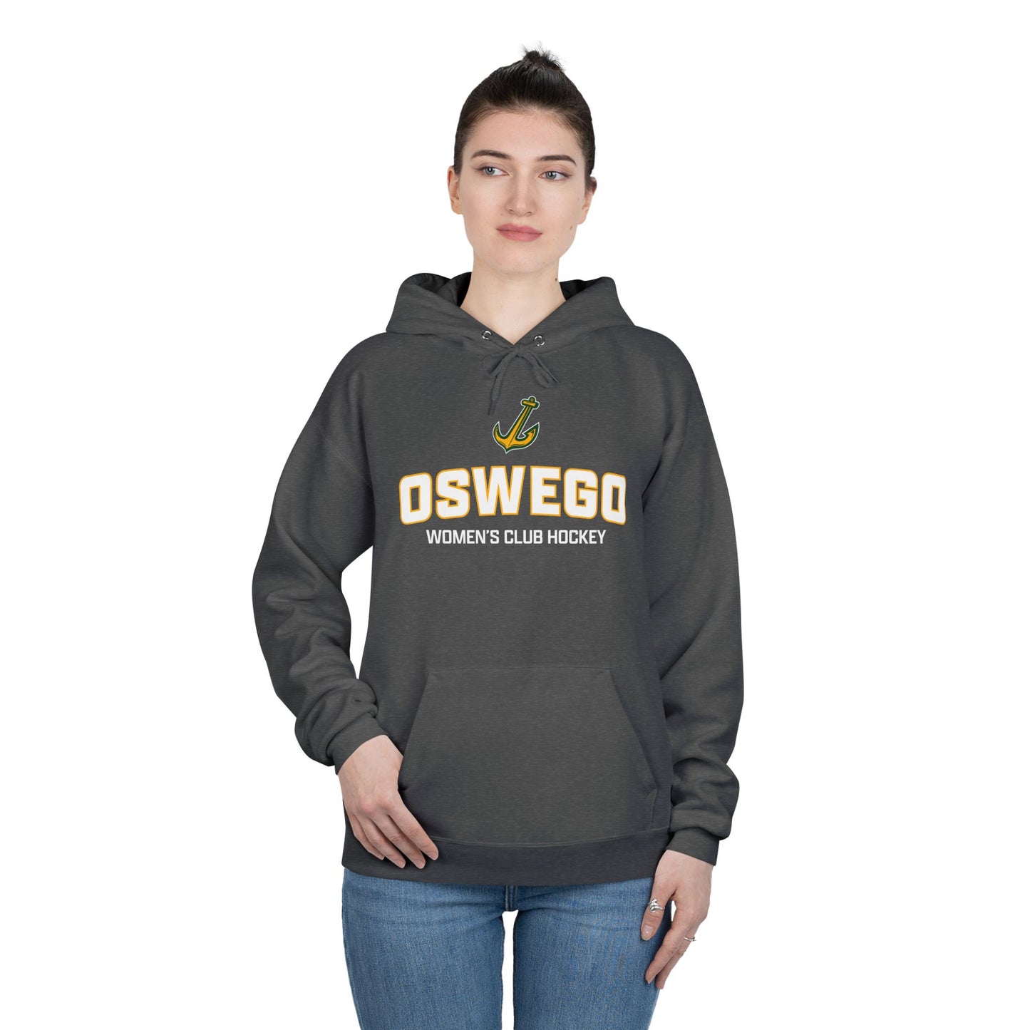 Oswego Women's Club Hockey Hoodie - Full Arch