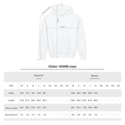Gildan Youth Heavy Blend Hooded Sweatshirt