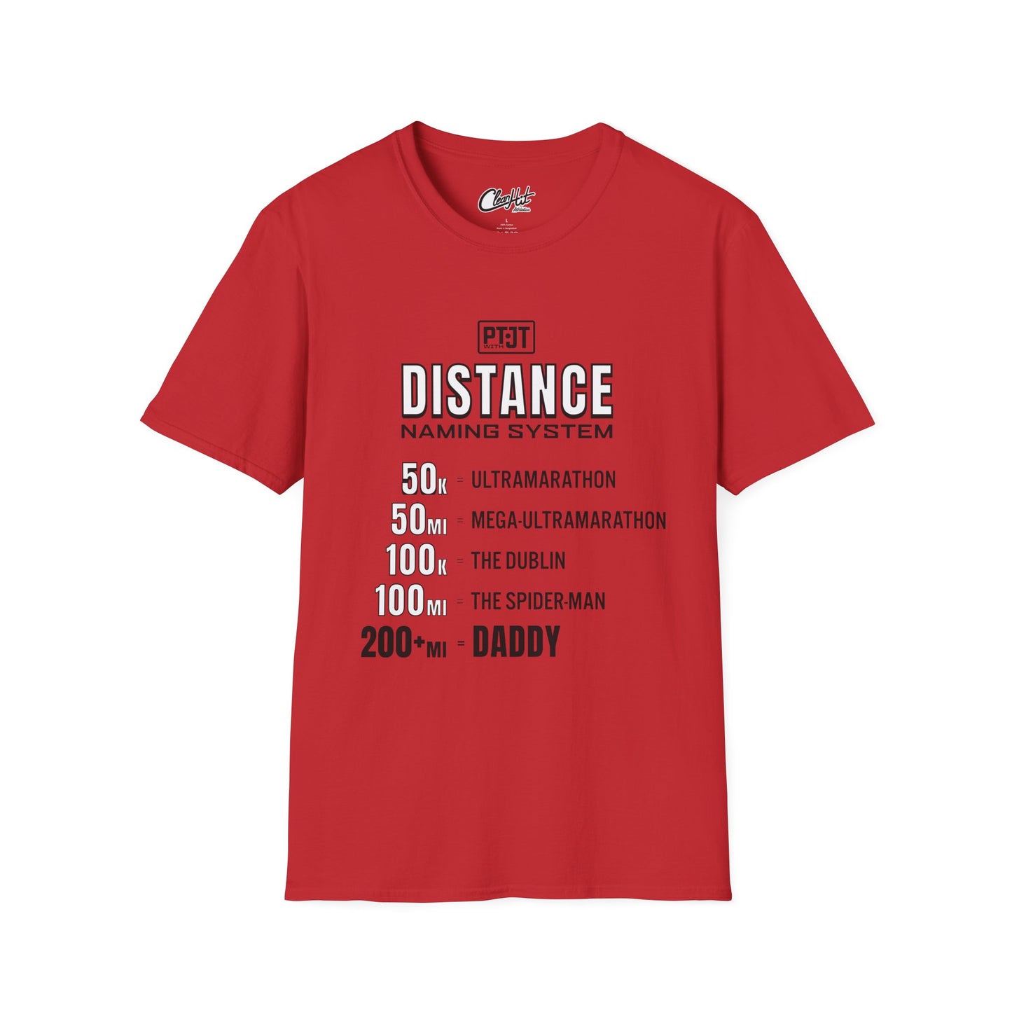 PT With JT - The Ultramarathon Unisex Softstyle T-Shirt