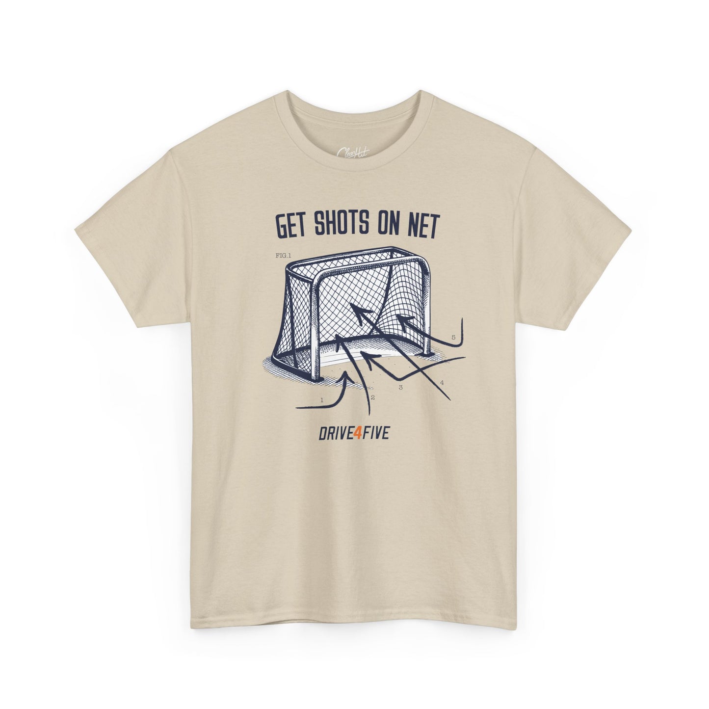 Drive4Five "Shots On Net" Tee Shirt