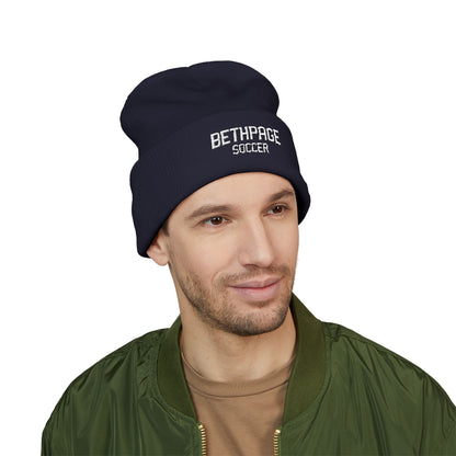 Bethpage Soccer Beanie - Wordmark