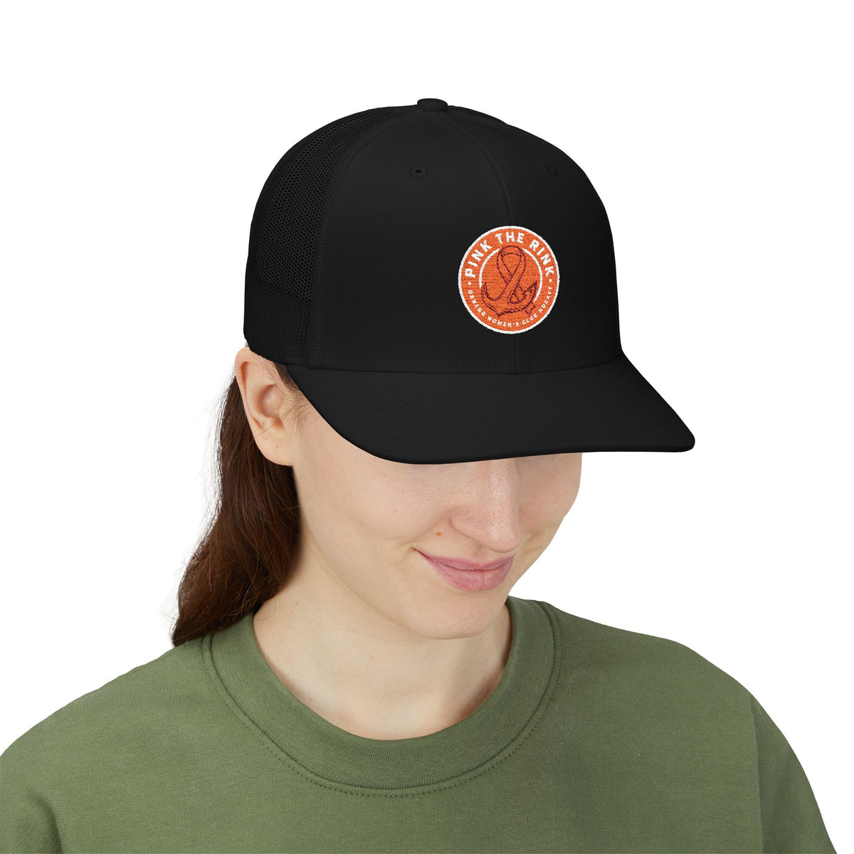 Osweego Women's Club Hockey Pink The Rink Snapback Cap