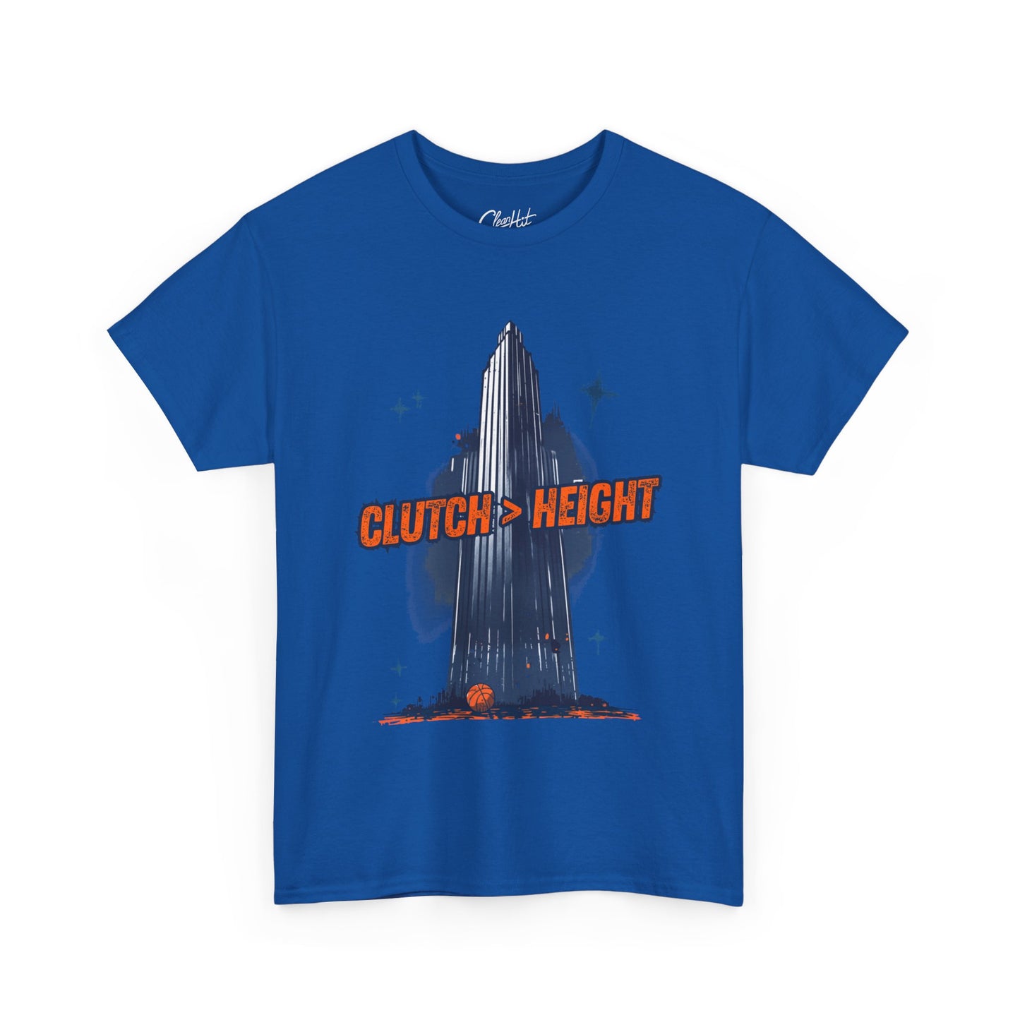 TrueKnicksFan "Clutch  > Height" Tee