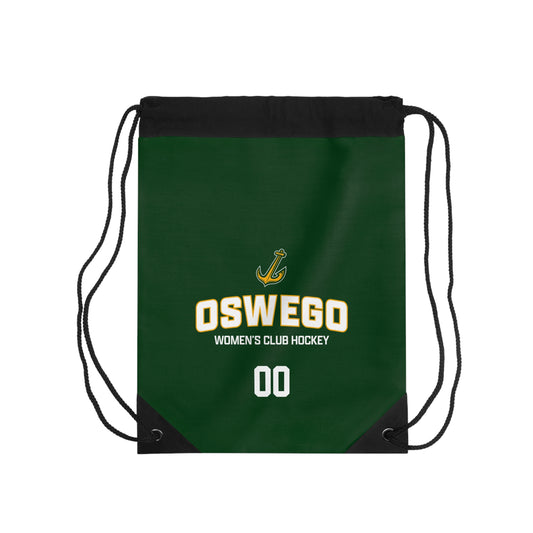 Oswego Women's Club Hockey Drawstring Bag