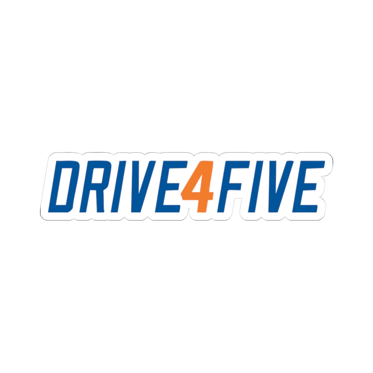 Drive4Five Logo Stickers