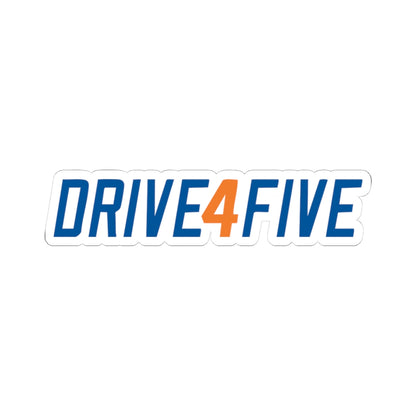 Drive4Five Logo Stickers