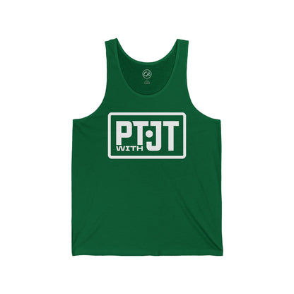 PT With JT - Logo Unisex Running Tank